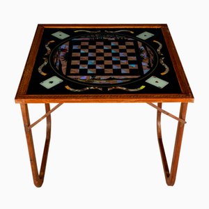 19th Century Victorian Foldable Games Table, 1890s
