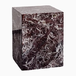 Coi Marble Pillar in Rosso Levanto Marble by Un'Common