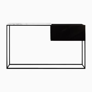 Mesa consola Box Maxi M blanca de Un'Common