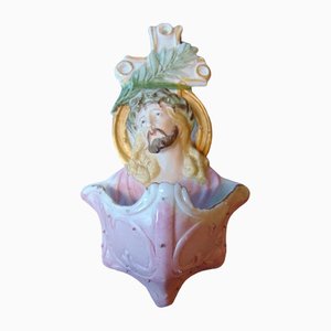 Biscuit d'Avant-Guerre Lord Jesus en Porcelaine
