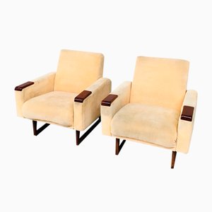 Set of Midcentury Danish Armchairs, 1950s