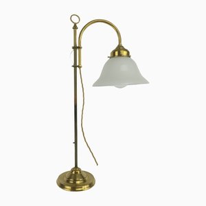 Classical Brass Writing Lamp, 1930s
