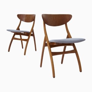 Dänische Vintage Mid-Century Teak Stühle von Sorø Stolefabrik, 1960er, 2er Set