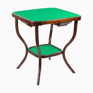 Mesa de juegos de Thonet, década de 1895