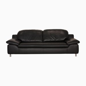 2-Seater Enjoy Anthracite Leather Sofa from Willi Schillig