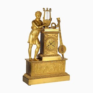 Golden Bronze Clock