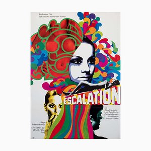 Escalation German Film Movie Poster, 1968