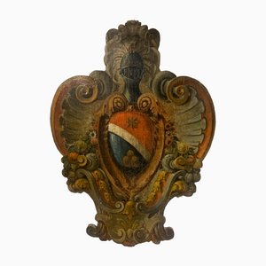 Barockes italienisches Wappenschild