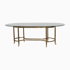 Centre Table in Brass and Glass, 1970s