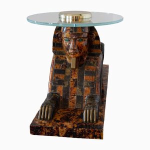 Exotic Sphinx Sculptural Table from Maitland Smith, 1970s