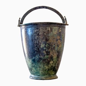 Antique Classical Greek Bucket in Bronze