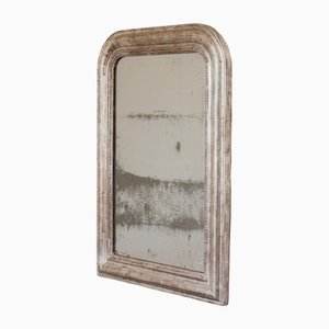 Antiker Spiegel mit silbernem Rahmen