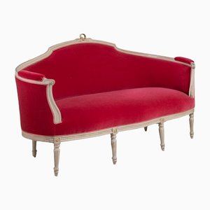 Antikes Schwedisches Sofa im Rokoko Stil