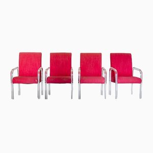 Dining Chairs in Acrylic Glass from Hill MFG, 1960s, Set of 4