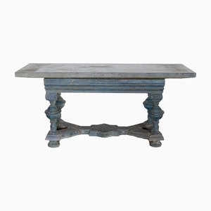 Antique Swedish Centre Table with Marble Top