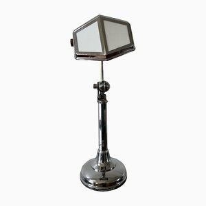 Art Deco Metal Table Lamp from Pirouett