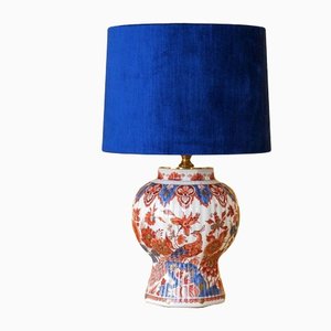Lampe de Bureau Kujaku Artisanale de Vintage Royal Delft
