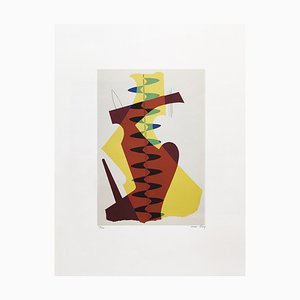 Man Ray, Promenade, años 60, Litografía