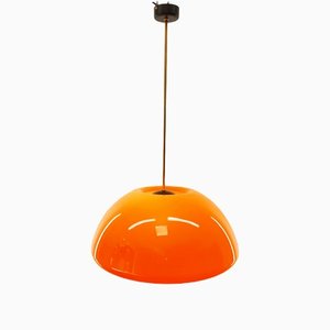 Lampada a sospensione vintage in policarbonato