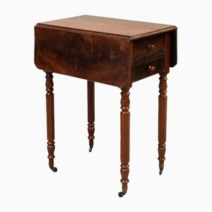 Antique Table with Flaps, 19th Century