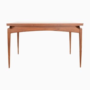 Mid-Century Geman Teak and Walnut Extendable Dining Table from Hohnert, 1960s