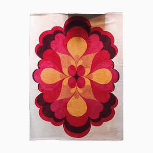 Grand Tapis Rouge et Orange de Roset