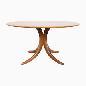 Mid-Century Tisch aus Nussholz von Alma, 1960er