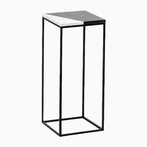 Medium White Cut Side Table by Uncommon