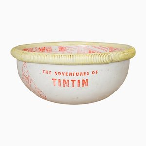 Large Ceramic Bowl The Adventures of Tintin, Excerpt from King Ottokers Scepter