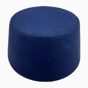 Navy Blue Footstool from Montèl, 2000s