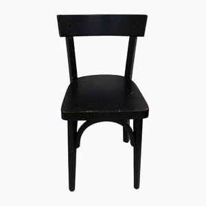 Small Children's Chair in Black Wood