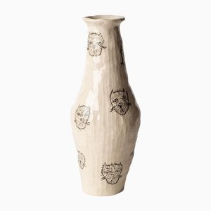 Angry Cats Blumenvase von CLODIA