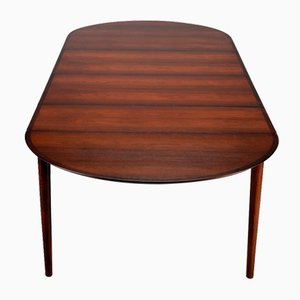 Large Mid-Century Danish Extendable Rosewood Dining Table by Arne Vodder for Sibast, 1960s