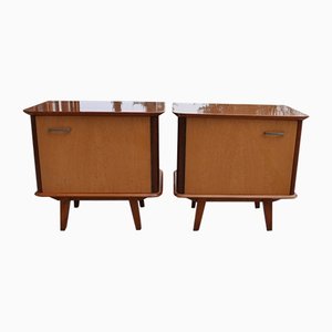 Tables de Chevet Mid-Century, 1950s, Set de 2