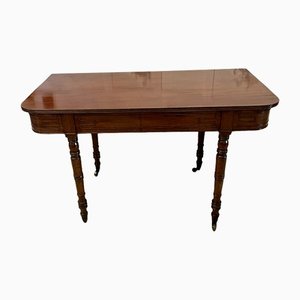 Table Console George III Antique en Acajou
