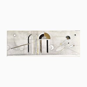 Walter Valentini, La casa del cielo, 2000, Radierung