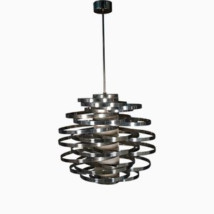 Cyclone Chandelier by Gaetano Sciolari, 1970s