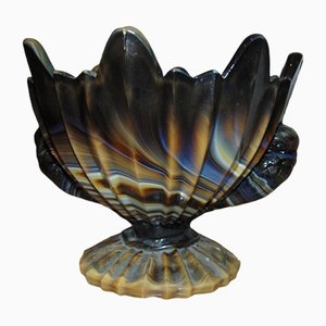 Art Deco Kuchenständer aus Glas von United Glassware STS Abel, 1930er