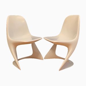 Model 2001/2002 Chairs by Alexander Begge for Casala, Germany, 1970s, Set of 2