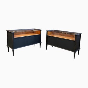 Vintage Storefront Counters, 1950s, Set of 2