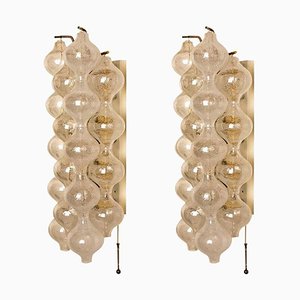 Large Tulipan Wall Lamps or Sconces by J.T. Kalmar, 1960s, Set of 2