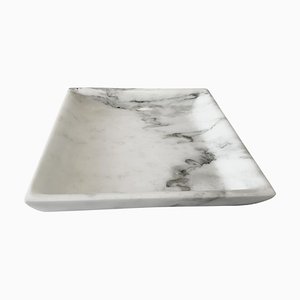 White A Marble Tray from Morfosi