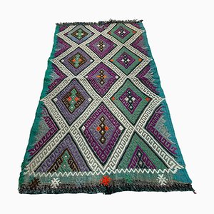 Petit Tapis Kilim Anatolien, Turquie