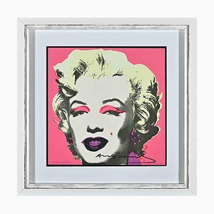 Castelli Grafik, Marilyn Monroe Ankündigung, Siebdruck, 1981