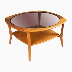 Teak Glass Coffee Table from Jentique, 1960s