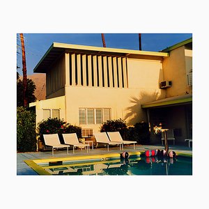 Palm Springs Poolside III, 2002, Colored Photograph