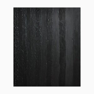 Bridg', Just Black, 2022, Acrylic on Canvas