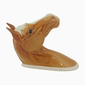 Palomino Horse Head 1384 6203 BSK Figurine from Beswick