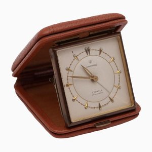 Vintage Folding Alarm Clock from Junghans