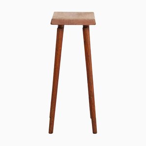 Mid-Century Modern French Wood Stool by Pierre Chapo, 1960s